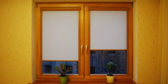 Cassette roller blinds are designed for installing on wood, plastic and aluminium windows and doors